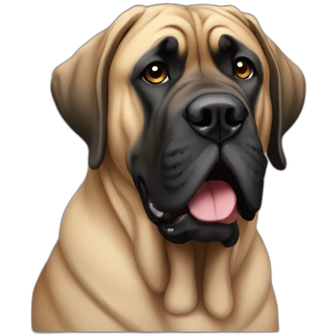 english mastiff emoji