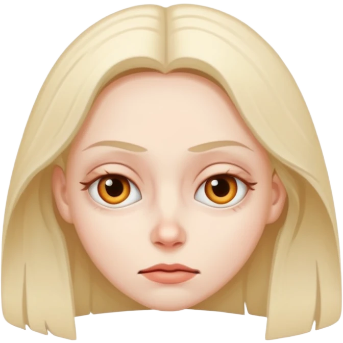 Stupid bitch with a very bad lazy eye emoji