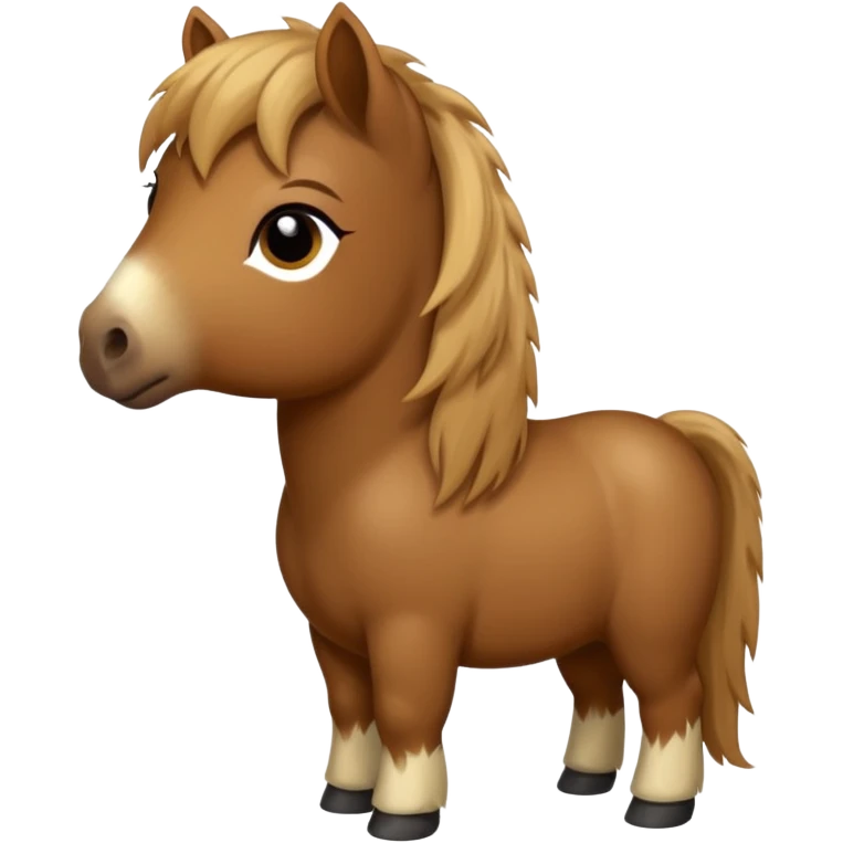 Shetland pony  emoji