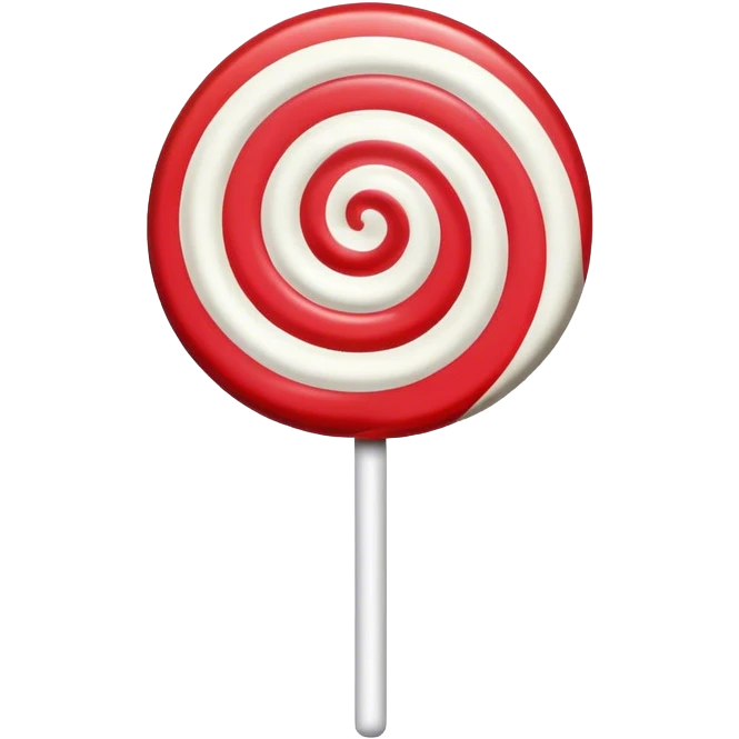Vintage circus lollipop emoji
