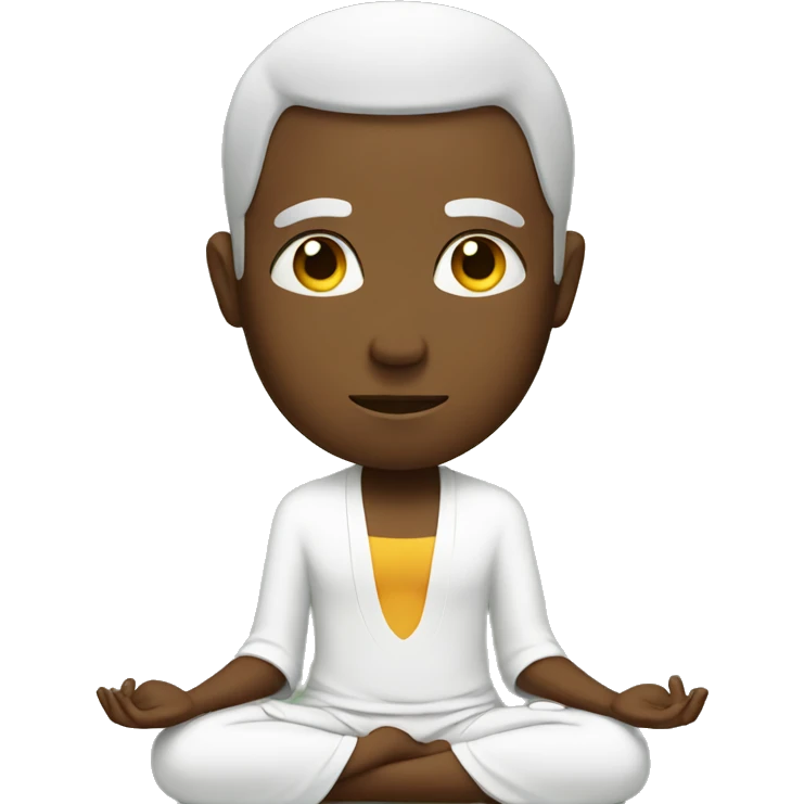 meditation emoji