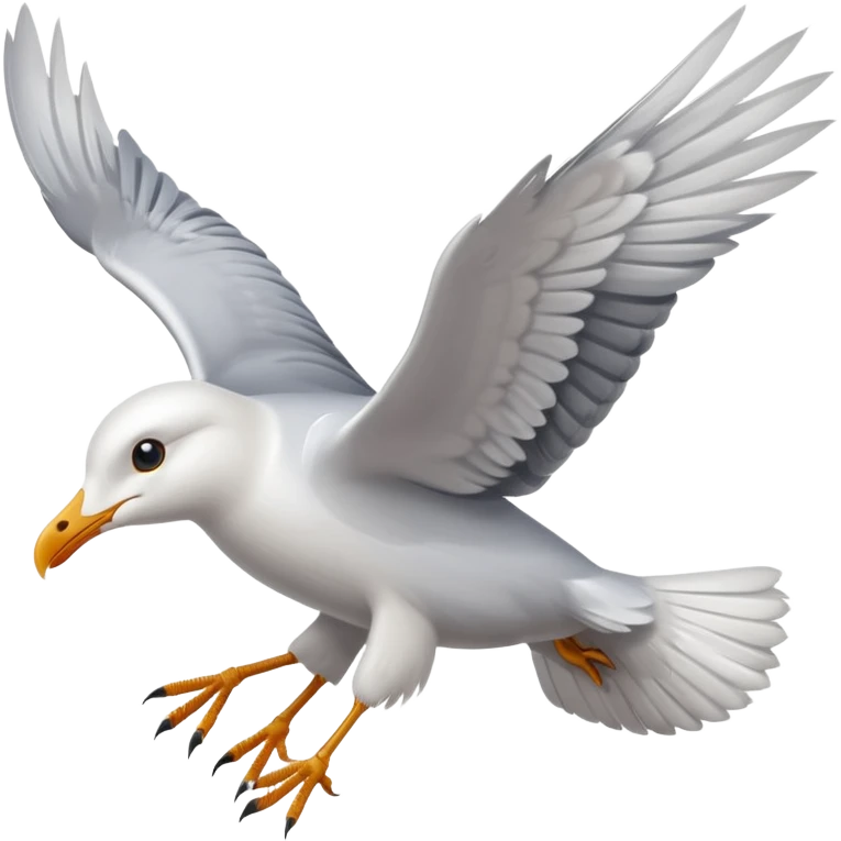 Seagull
Apple emoji style. emoji