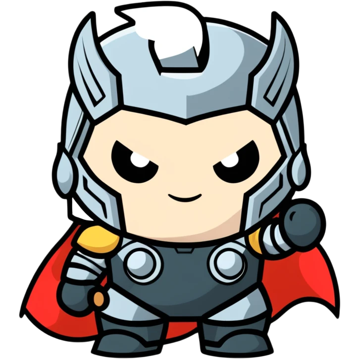 Thor from Marvel emoji