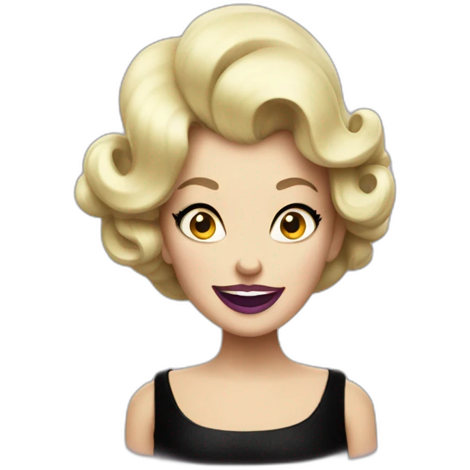 Ursula 50s version emoji