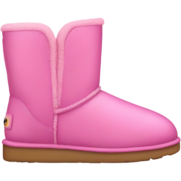 Pink Uggs emoji
