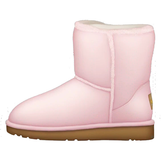 light pink uggs emoji
