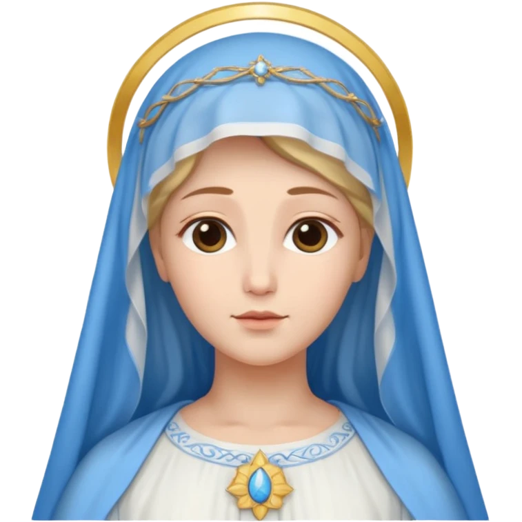 Virgem maria emoji