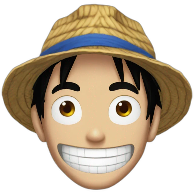 Luffy emoji