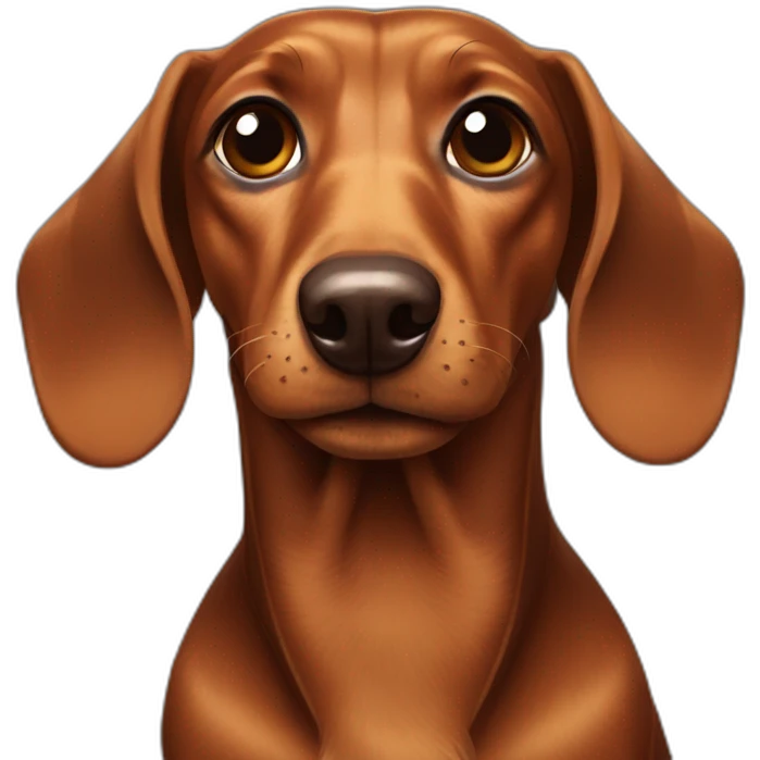 brown-dachshund-dog emoji