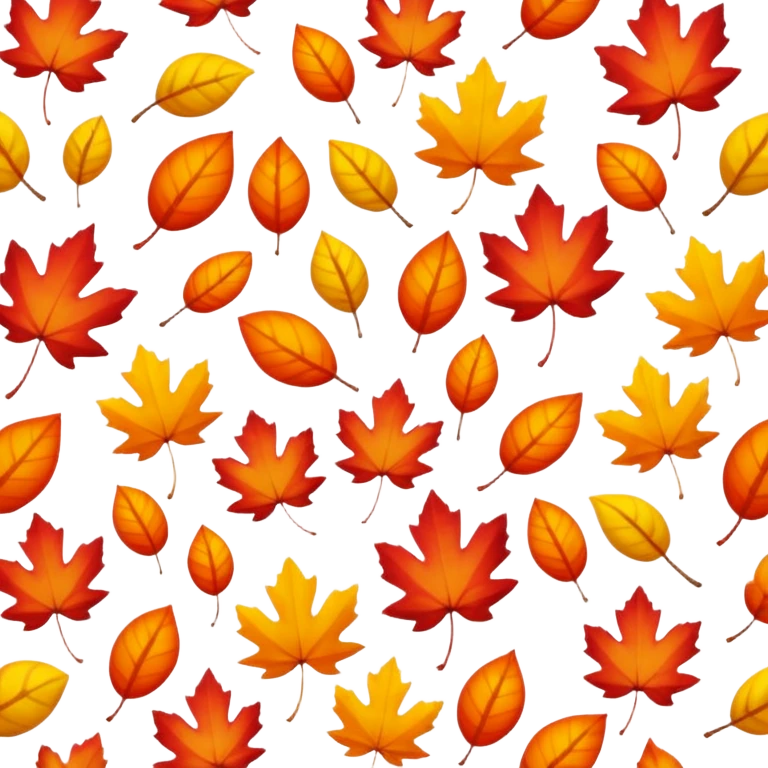 autumn leaves emoji