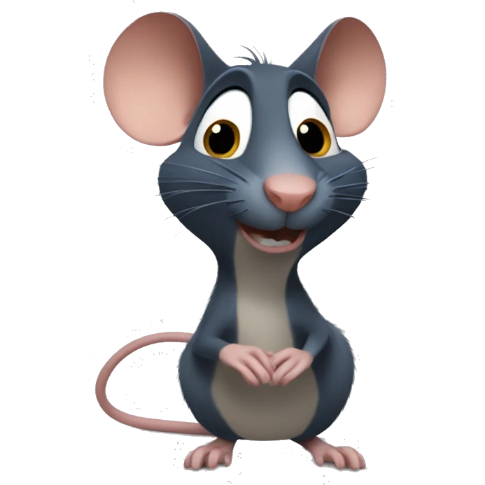 remy the rat from ratatouille emoji