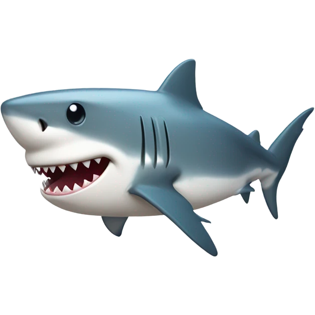 Shark wear a bikini emoji