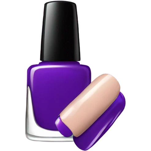 perple nail polish emoji