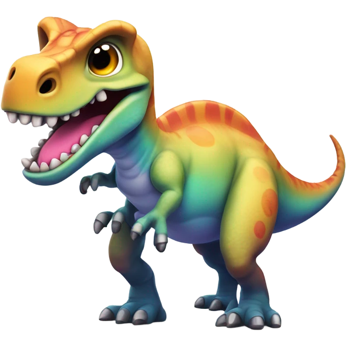 Spot good dinosaur emoji