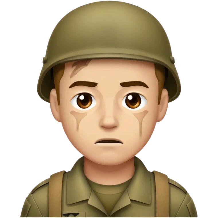 a soldier in captivity emoji