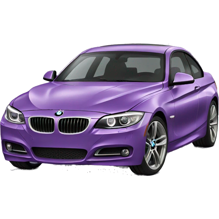 purple BMW emoji