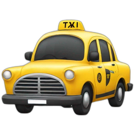 taxi emoji