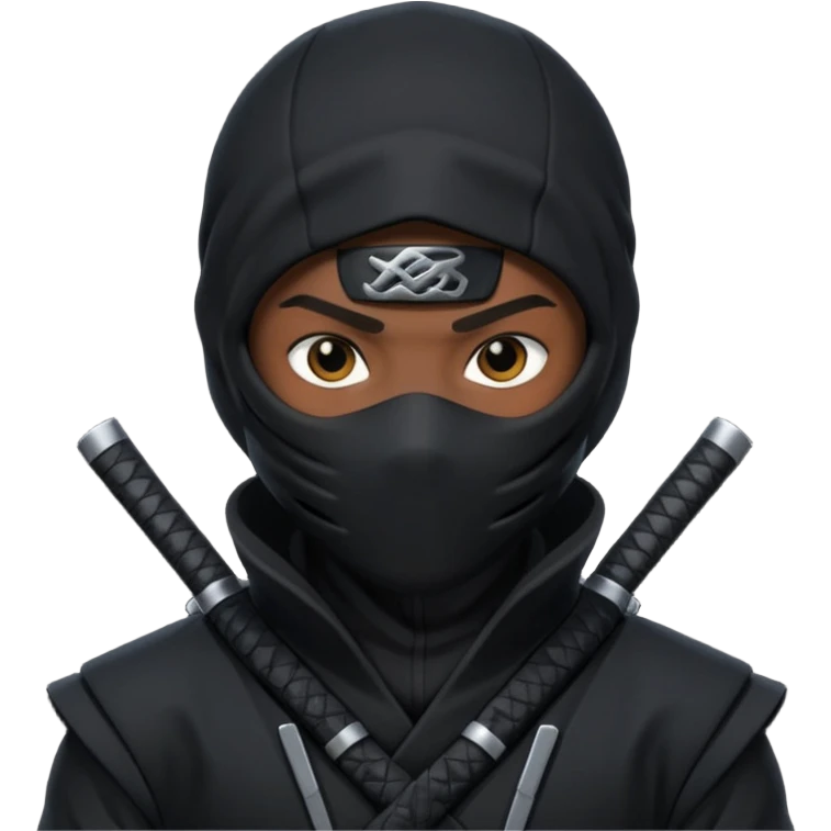 black ninja emoji