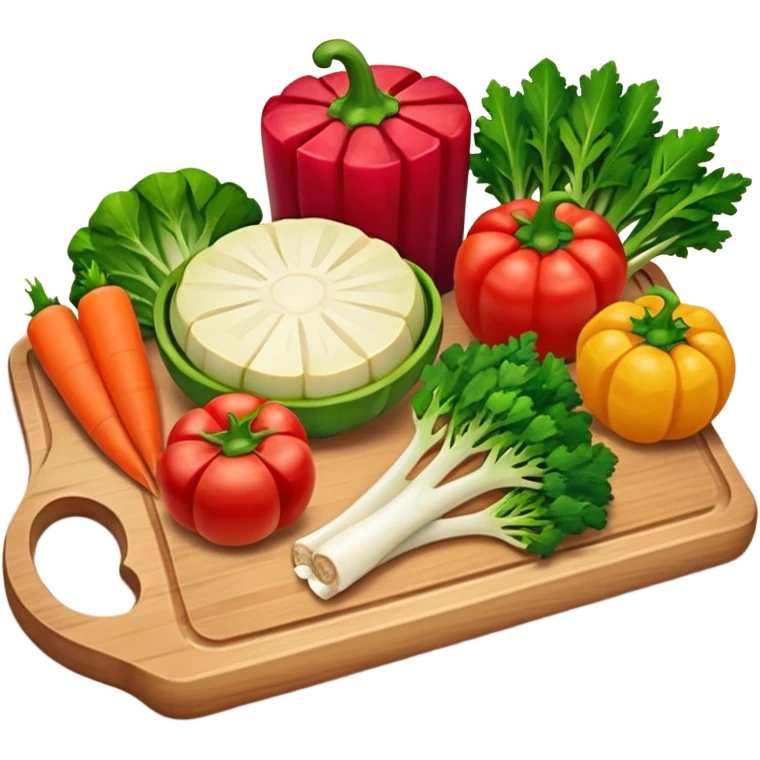 chopped up vegstables emoji
