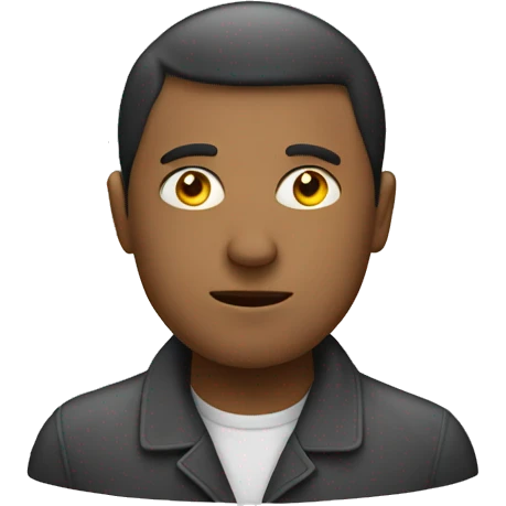 person with high cognitive load emoji