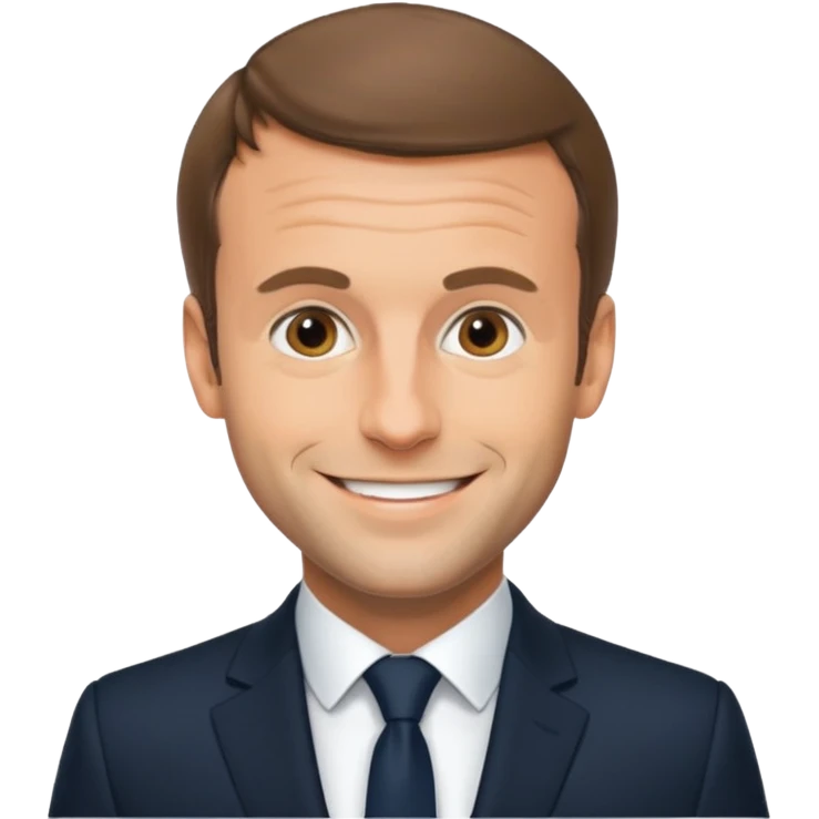 Emmanuel Macron emoji