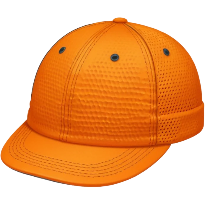 orange golf hat emoji
