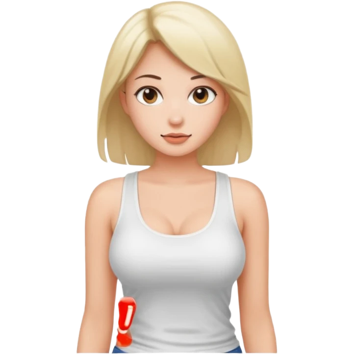 girl with big naked boobs emoji