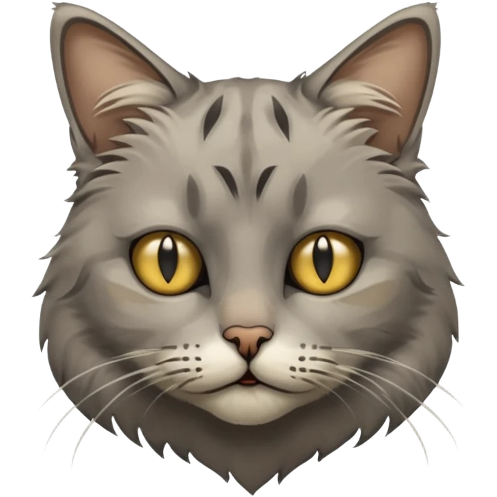 homeless poor cat emoji