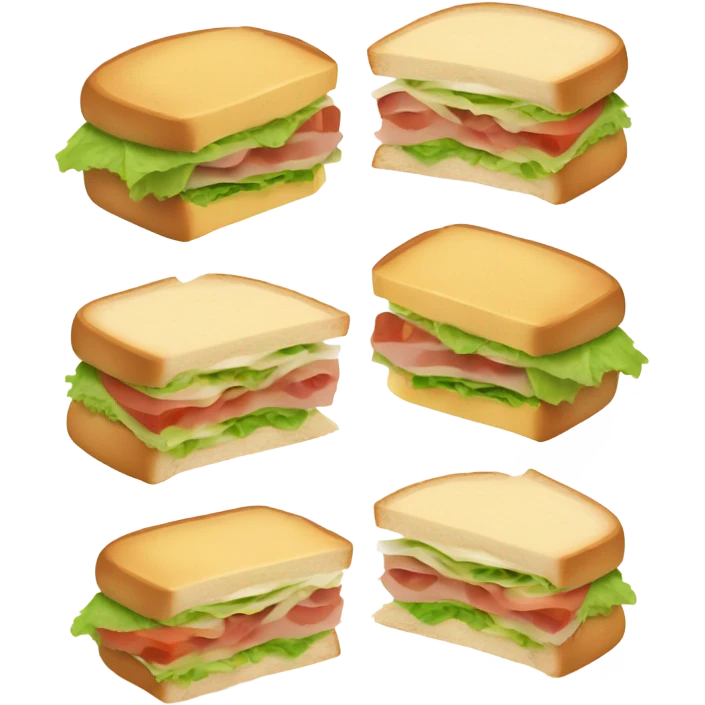 closed sandwich  emoji