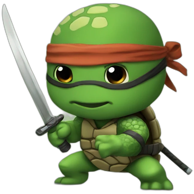 turtle ninja  emoji