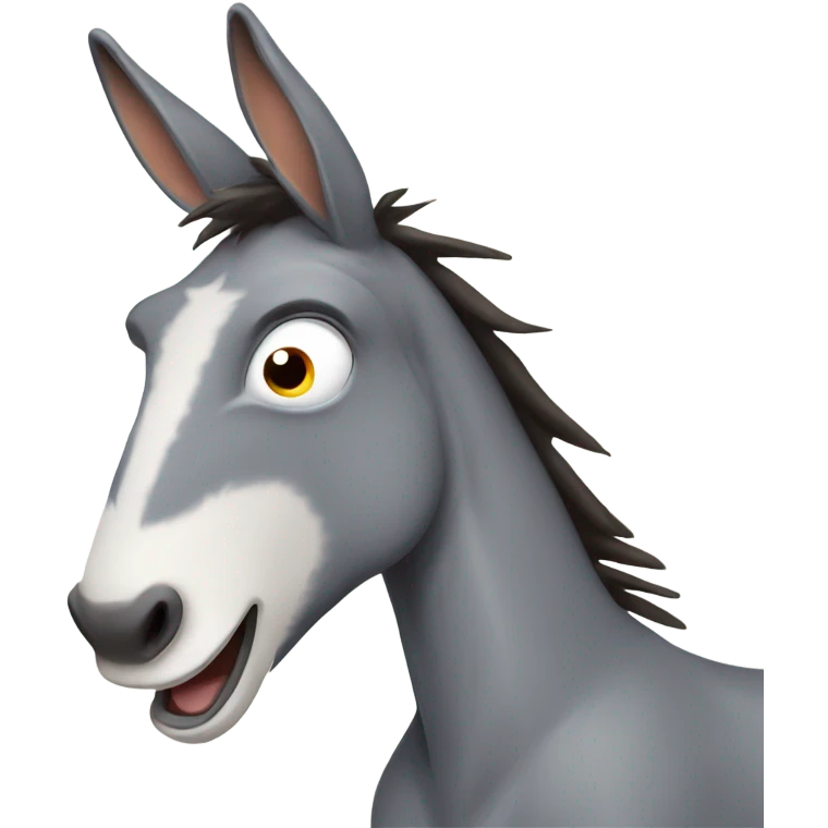 cackling donkey emoji