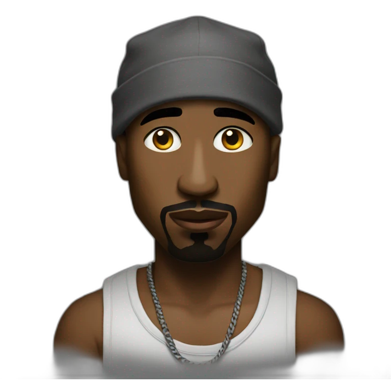 Tupac emoji