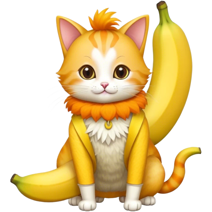 Cat I’m a banana costume  emoji