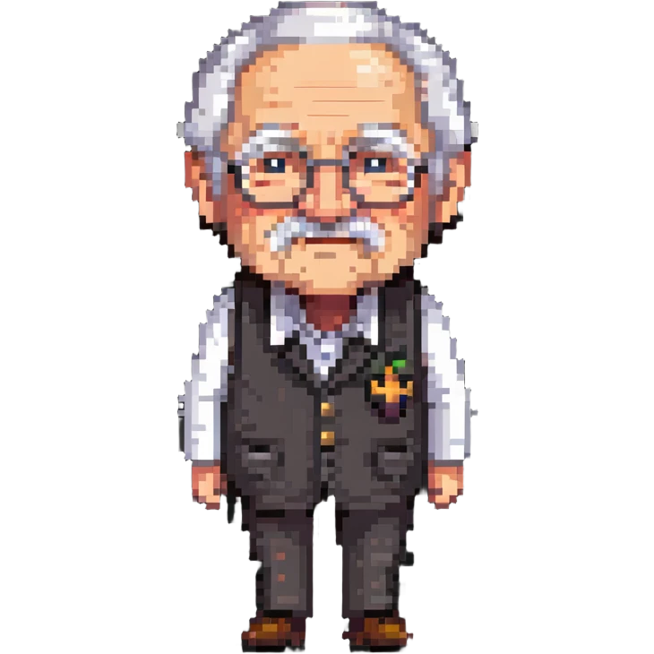 elderly white grandfather emoji