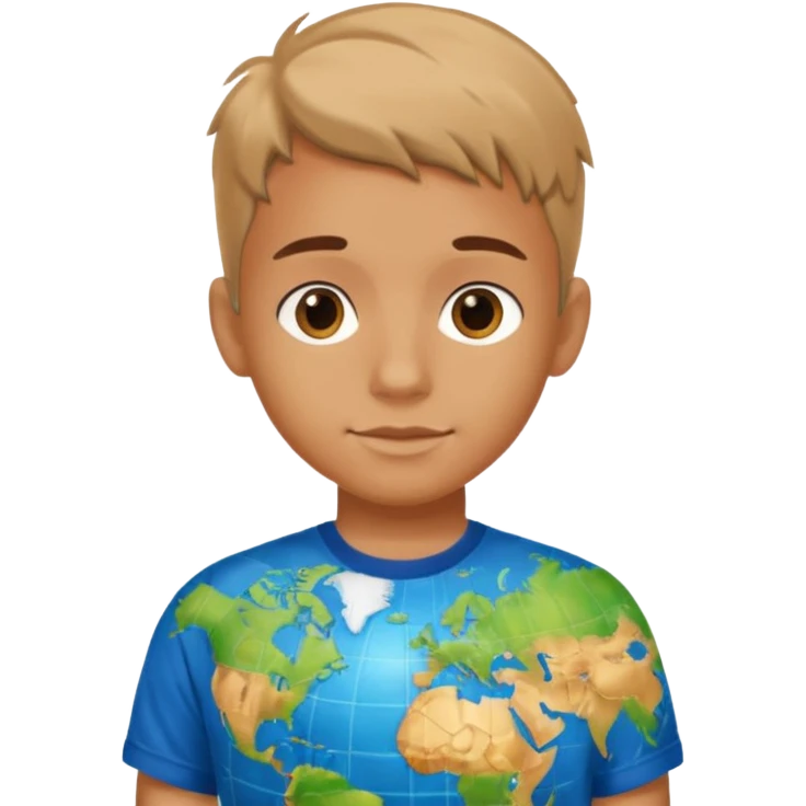 I need a character for an educational geography course emoji