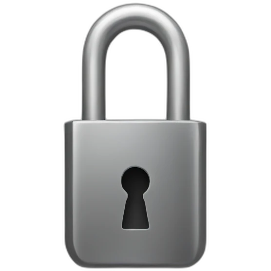 lock in emoji