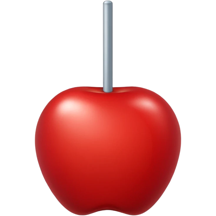 Candy apple emoji