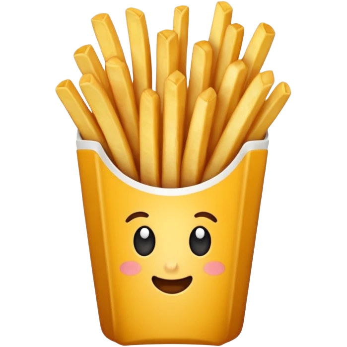 french fries emoji