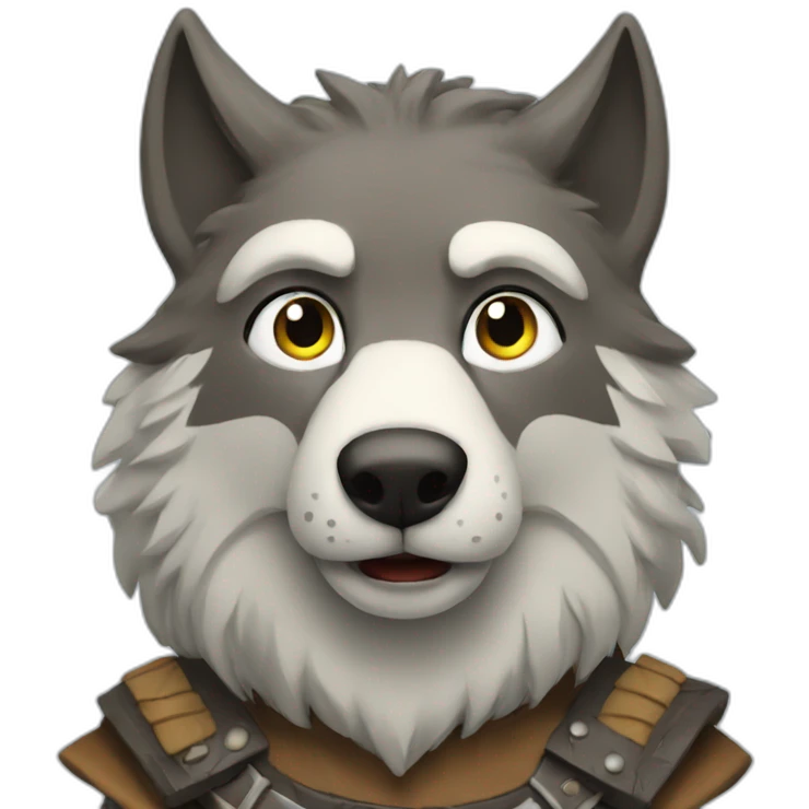 Viking loup emoji