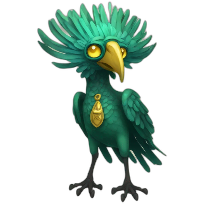 Eldritch Egyptian bird god emoji