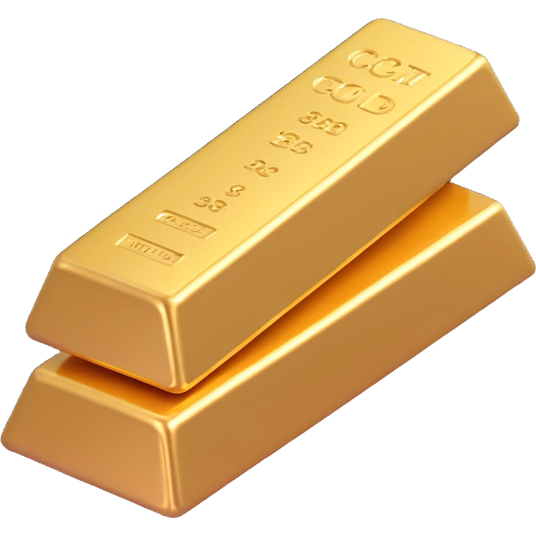 gold bar, without text emoji