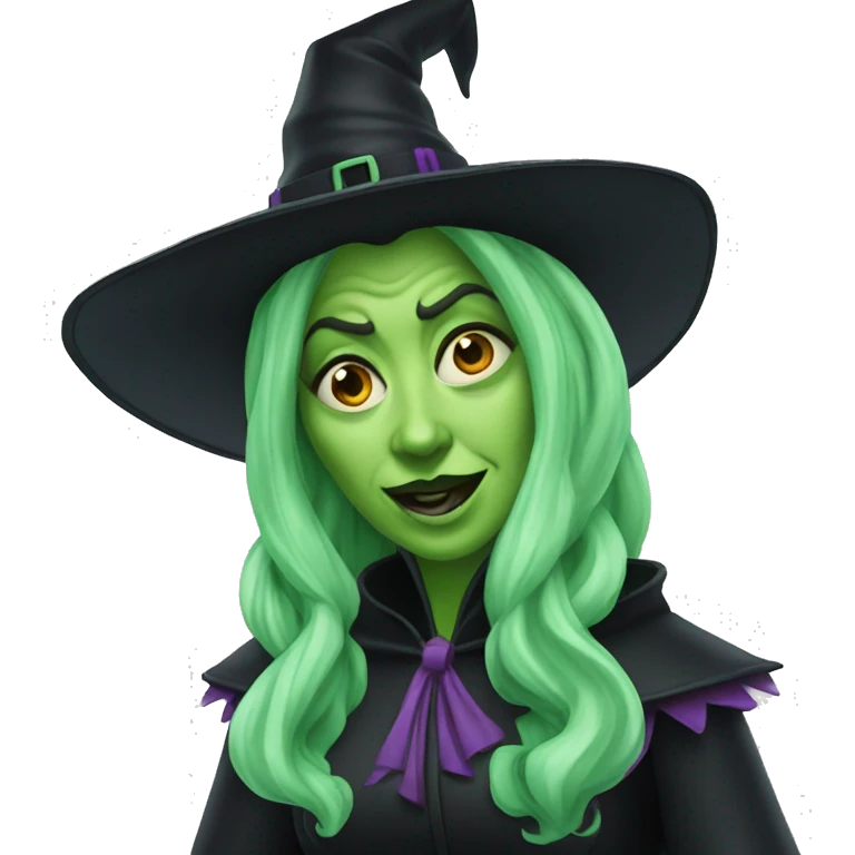 Wicked witch of the west melting emoji