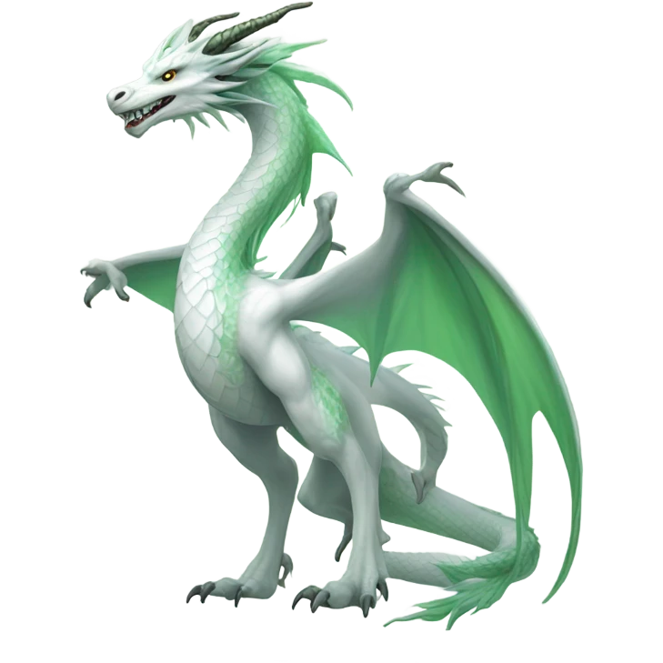 Haku the Dragon from Spirited Away emoji