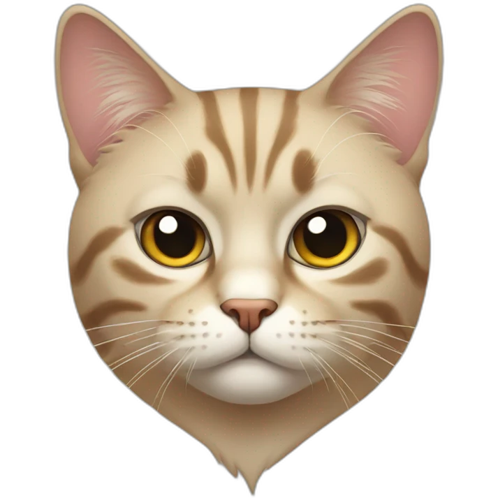 serious cat emoji