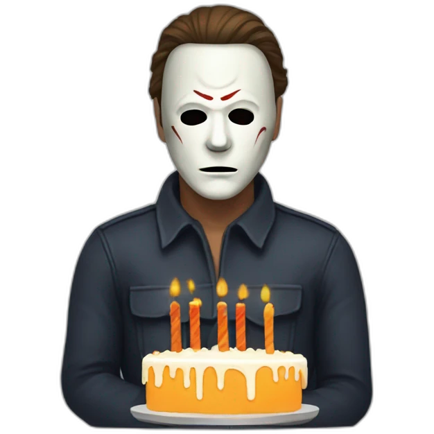 michael myers birthday emoji