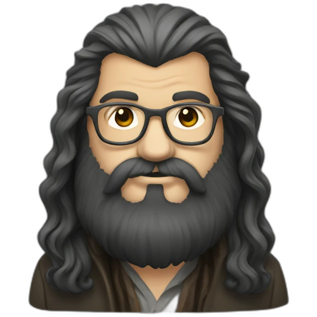 hagrid dj emoji