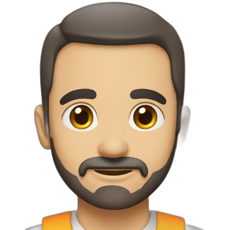 شخص اسمر الون شعره اسود عيونه بارده emoji