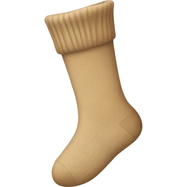 Beige socks emoji
