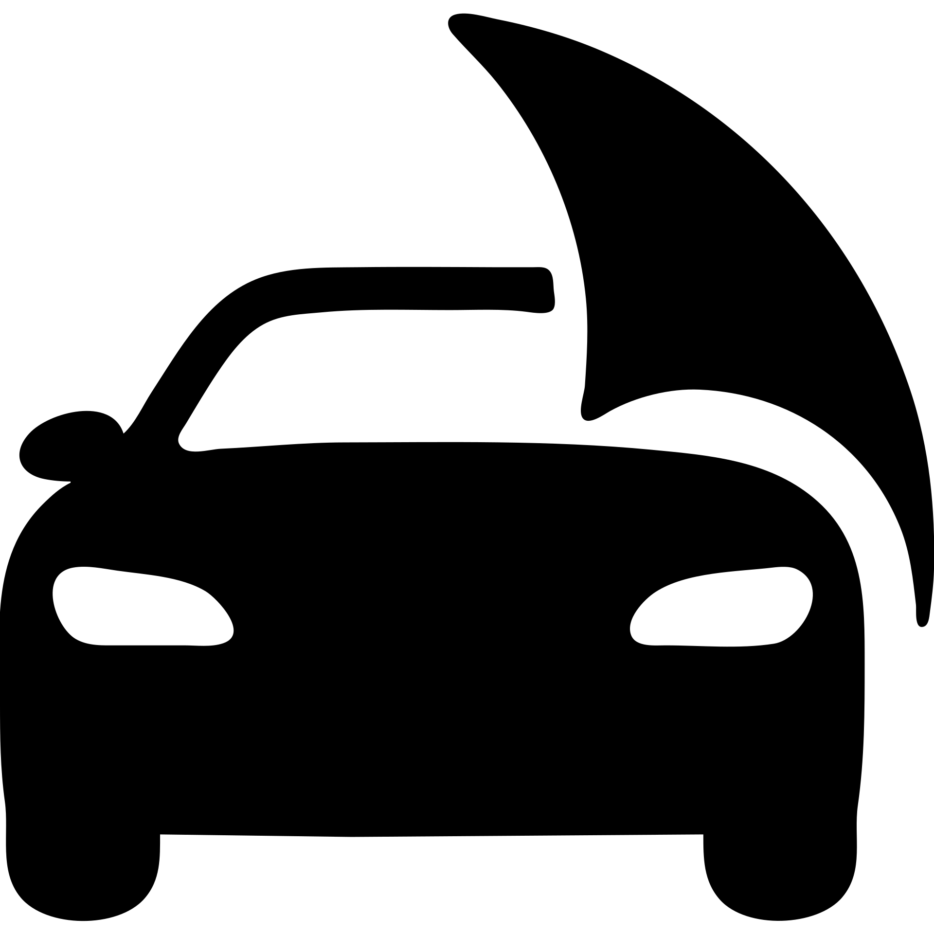 solid elegant icon of a car with protective film, premium style, smooth and sophisticated lines emoji