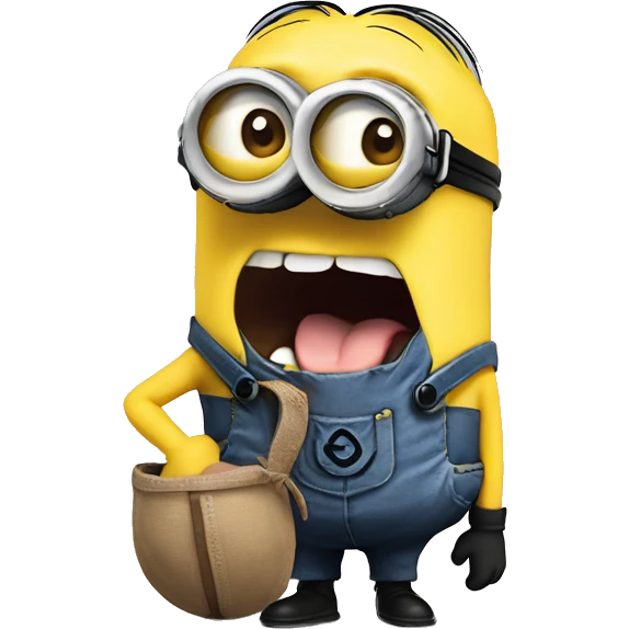 minion with tongue out emoji